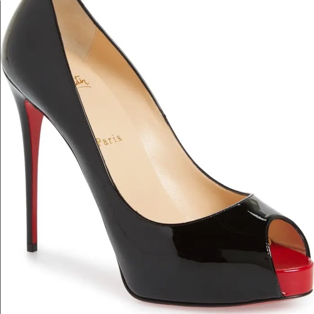 Christian Louboutin Privé Open Toe Pump